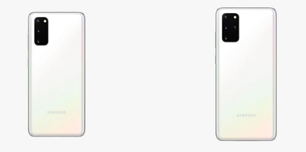 Màu Trắng sẽ là 1 trong 3 màu mới của Galaxy S20 và S20+ sẽ được Samsung ra mắt