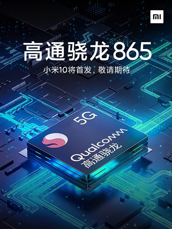 Xiaomi Mi 10 sử dụng chip Snapdragon 865