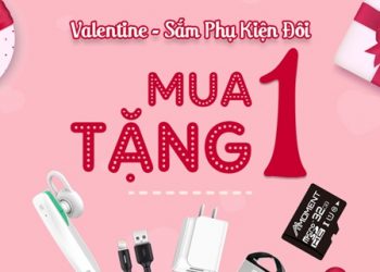 Mùa Valentine, ưu đãi nhân đôi – Phụ kiện mua 1 tặng 1