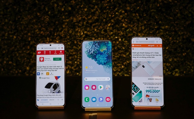 Thông số màn hình của bộ 3 smartphone này tương tự nhau mang đến cho người dùng những trải nghiệm giải trí mượt mà hơn