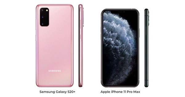 Galaxy S20 có thiết kế dài hơn