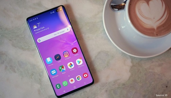 Dù thiết kế sang trọng, Galaxy S10+ vẫn sở hữu viên pin dung lượng lên đến 4.100mAh giúp mang lại thời lượng pin dài ấn tượng