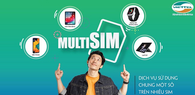 Dịch vụ MultiSIM hỗ trợ người dùng sử dụng 1 sim cho nhiều thiết bị