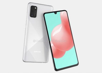 Lộ ảnh render Galaxy A41 nét căng: Màn hình Infinity-U, cụm camera sau giống Galaxy S20
