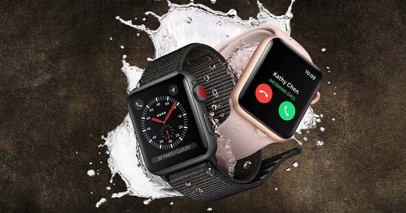 Lau thật kĩ Apple Watch trong trường hợp nó bị nhúng nước hoặc bụi bặm