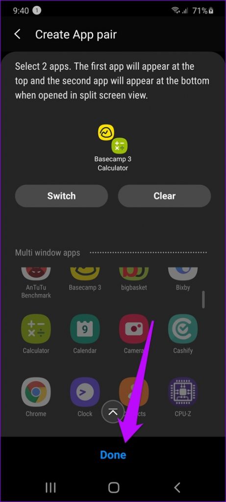 Hoàn thành việc tạo ứng dụng đôi