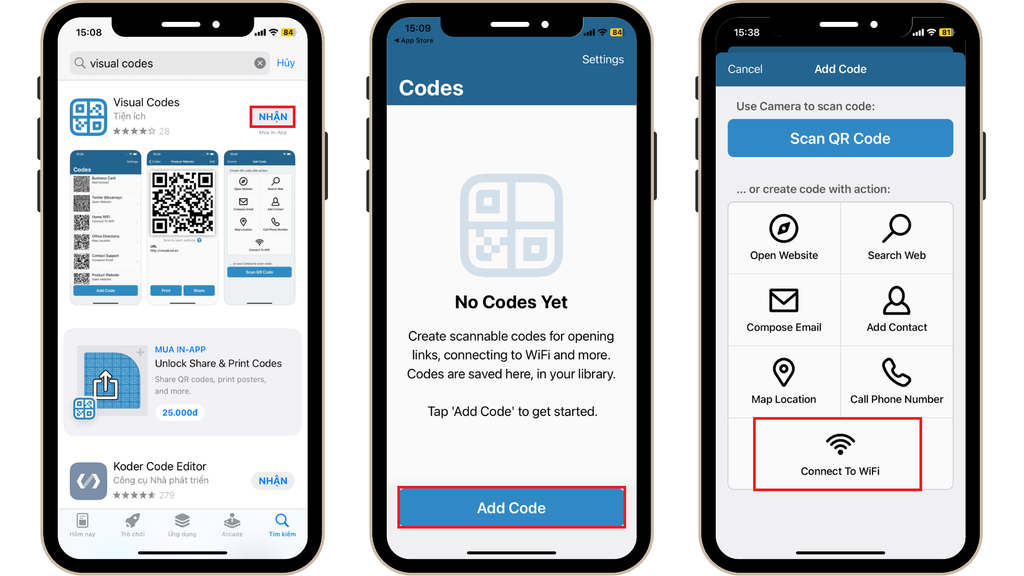 cách chia sẻ wifi trên iphone