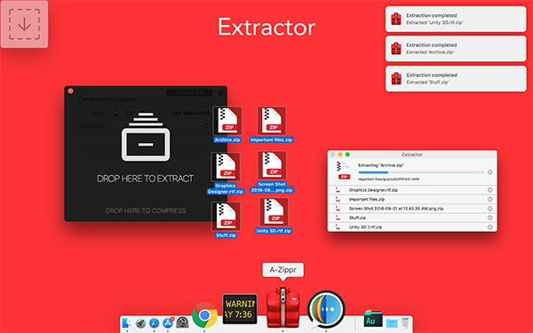 Công cụ trực tuyến giải nén file online Extract.me
