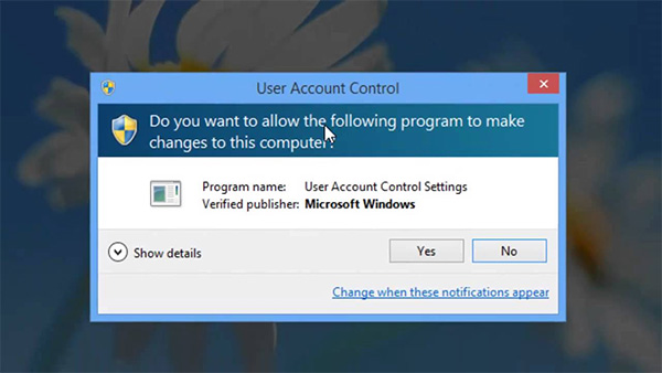 Để sử dụng được Unikey trên Photoshop CS6 Portable cần phải thay đổi thiết lập trong UAC