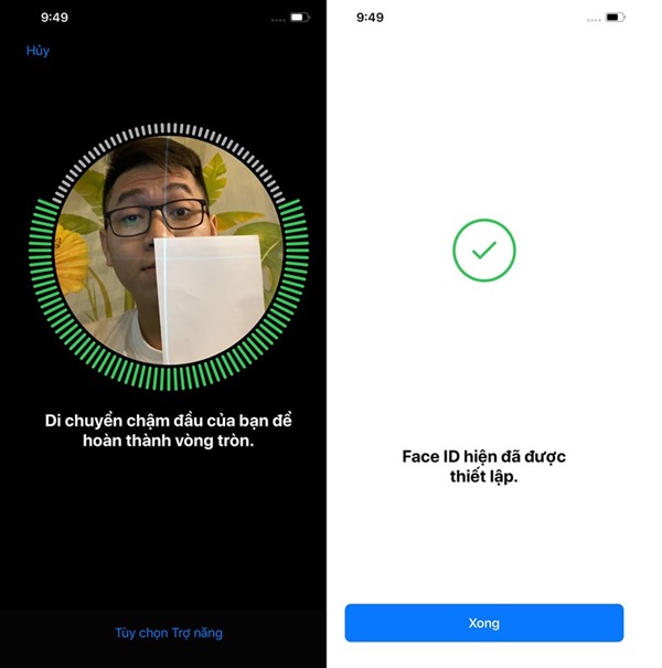 Quét lần thứ 2 và xác nhận