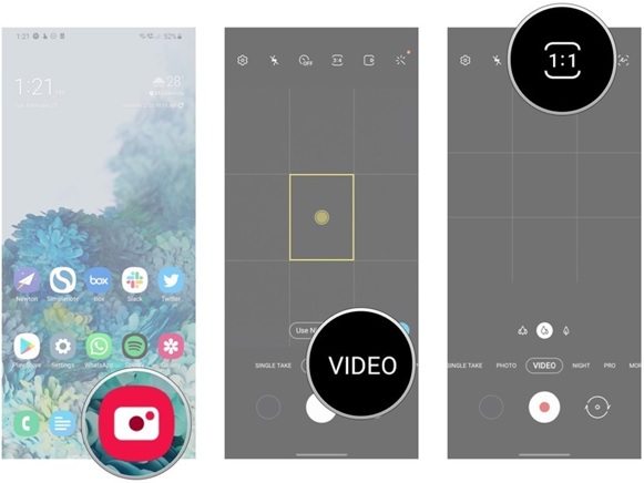 Cách quay video 8K trên Galaxy S20