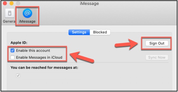 Tắt hoàn toàn iMessages