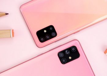 Cận cảnh Galaxy A51 và Galaxy A71 màu Hồng Crush Trendy đẹp ngây ngất lòng người
