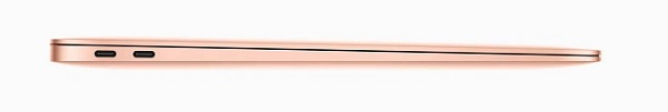MacBook Air 2020 dày hơn so với phiên bản tiền nhiệm