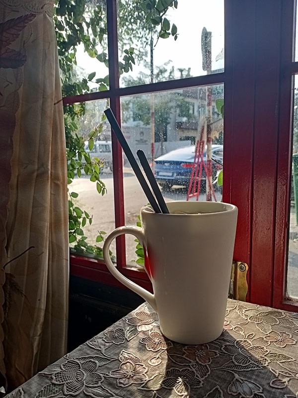 Nhìn chung khi chụp ngược sáng Realme C3 vẫn thể hiện khá ổn