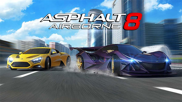 Asphalt 8: Airborne với đồ họa vô cùng đẹp mắt, hệ thống đường đua phong phú