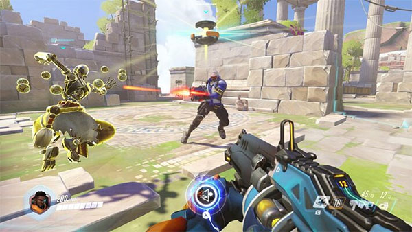 Game Overwatch là sự hòa trộn giữa 2 thể loại game FPS và MOBA