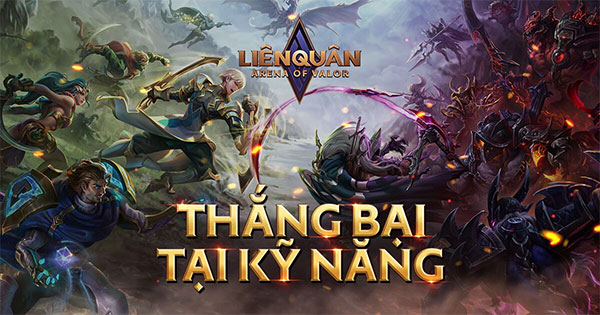Liên Quân Mobile mang tính chiến thuật chiến đấu đặc trưng
