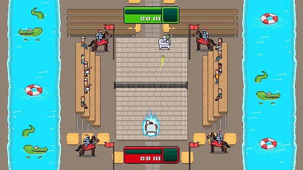 Timber Tennis thu hút bởi chiến thuật chơi và không gian sân thi đấu mới mẻ