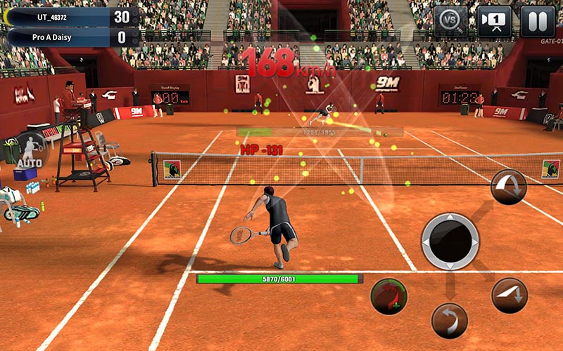 Game tennis Quần vợt tối thượng thu hút đông đảo người chơi tham gia