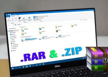 Phần mềm WinRAR hỗ trợ nén và giải nén các tập tin