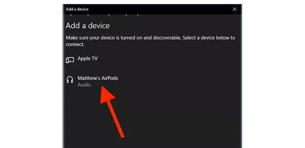 Kết nối AirPods với máy tính chạy windows 10.