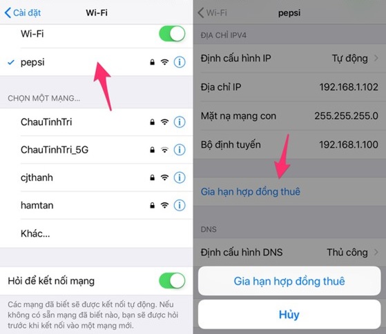 Việc tắt/bật lại kết nối WiFi là cách đơn giản nhất để khắc phục các lỗi không rõ nguồn gốc