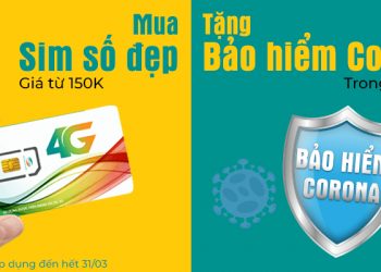 Mua sim số đẹp tặng ngay gói bảo hiểm Cornona 29k chỉ có tại Viettel Store