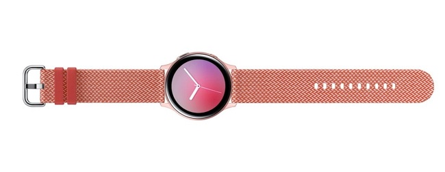 Samsung cũng sẽ phát hành dây đeo cho Galaxy Watch Active2 được làm từ chất liệu vải dệt của Kvadrat