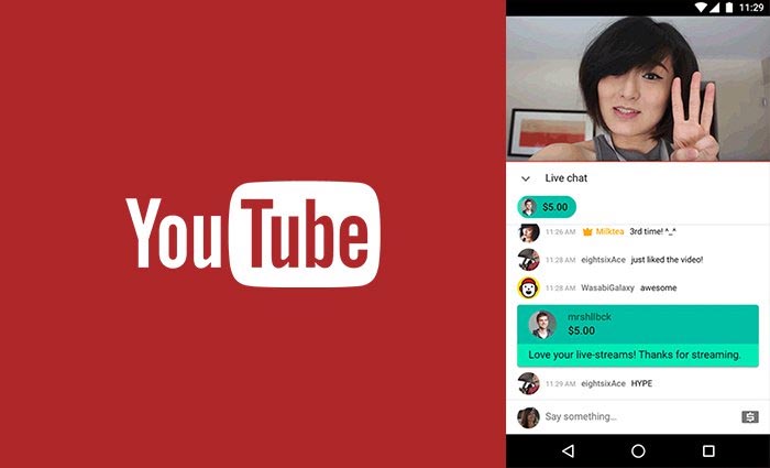 Công cụ Youtube Live là lựa chọn tuyệt vời trên di động
