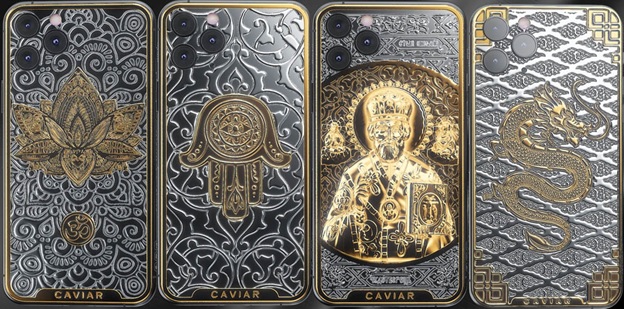Caviar ra mắt iPhone 11 Pro mạ vàng và bạc, có thể ngăn chặn COVID-19