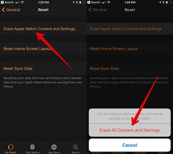 Sửa lỗi quên mật khẩu Apple Watch (2)