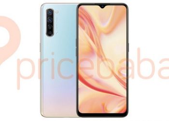 Xuất hiện hình ảnh render Find X2 Lite: màn hình giọt nước, mặt lưng chuyển màu gradient cùng cụm 4 camera sau