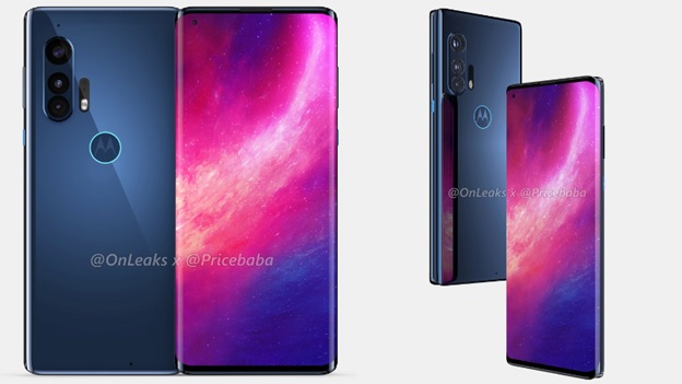 Ảnh render Motorola Edge+ hé lộ nhiều chi tiết thiết kế