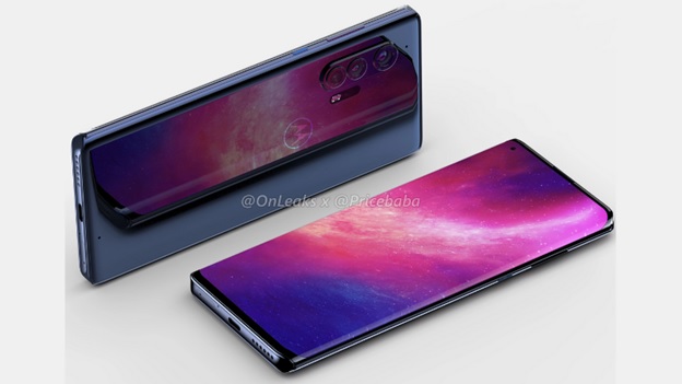 Thiết kế Motorola Edge+ hoàn hảo qua ảnh render