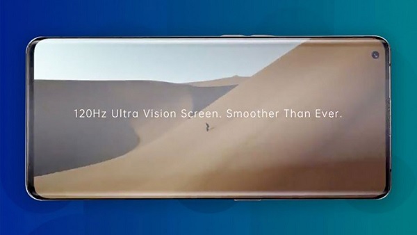 OPPO Find X2 được trang bị màn hình 120Hz