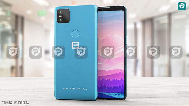 Cụm camera sau của Bphone 4 hình vuông