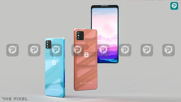 Bphone 4 có hai màu sắc là Xanh và Cam