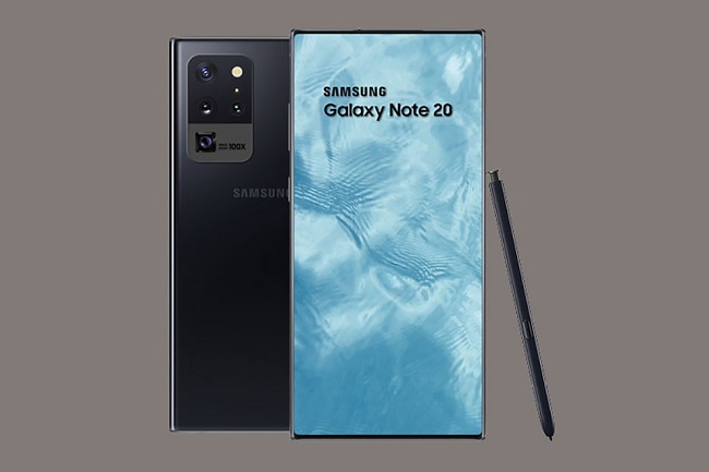 Ảnh minh họa Galaxy Note 20