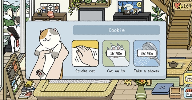 Cùng mèo chơi đùa đê kiếm nhiều tim