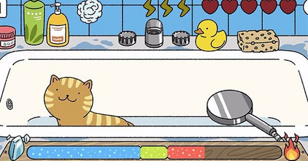 Tắm cho “hoàng thượng” cẩn thận nha!