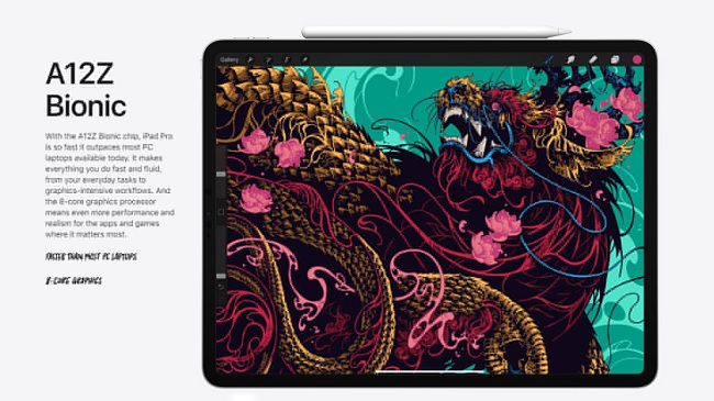 iPad Pro 2020 được trang bị chip mới cho hiệu năng mạnh mẽ