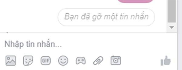 Có thể xóa tin nhắn trên Facebook khi đã gửi từ cả hai phía