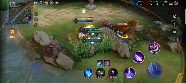 Chơi game Liên Quân Mobile máy bị nóng nhẹ tuy nhiên không đáng kể