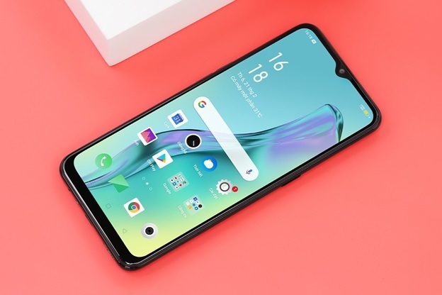 OPPO A31 sở hữu màn hình giọt nước kích thước 6.5 inch độ phân giải HD+ 720 x 1600 Pixels