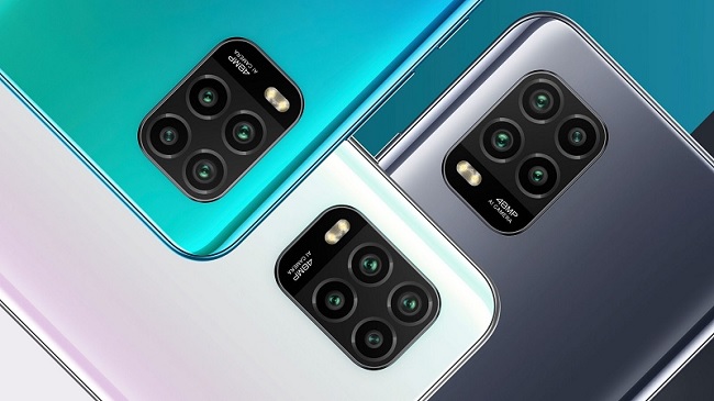 Thiết kế cụm camera trên Mi 10 Lite
