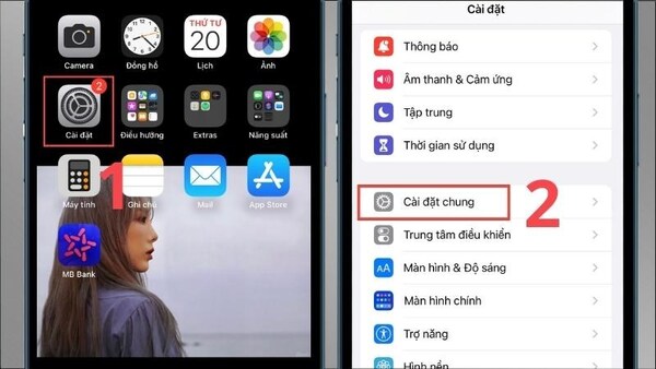 cách reset lại iphone