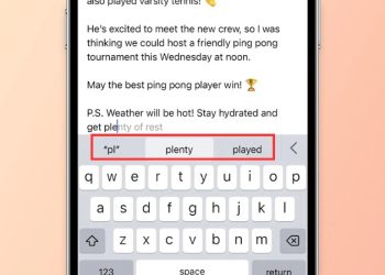 Cách tắt chế độ đoán chữ của iPhone