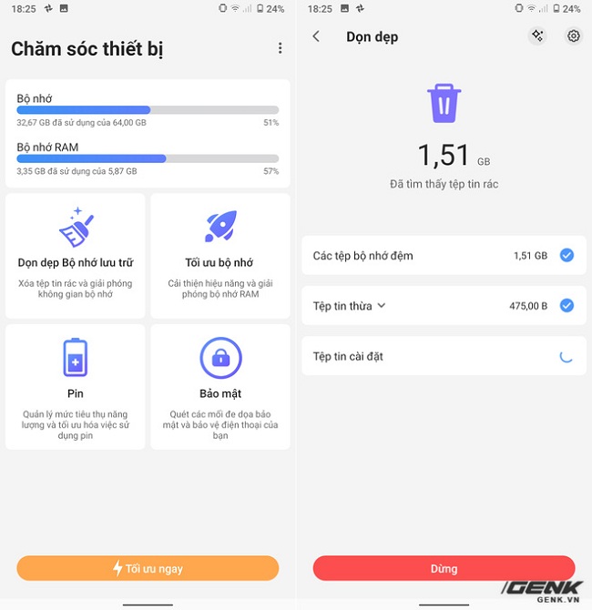 Dọn rác trên VOS 3.0