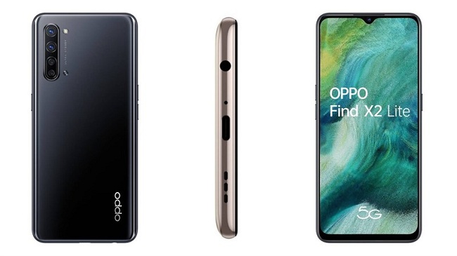 OPPO Find X2 Lite sử dụng màn hình giọt nước